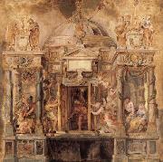 Peter Paul Rubens The Temle of Janus Spain oil painting artist